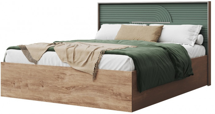 Модульная спальня "Монтиз" - Дуб мадура/Эвкалипт