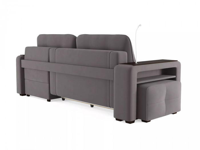 Диван угловой Smart 4 Б4-2Т-1Пф-Б3 Велюр Velutto 19