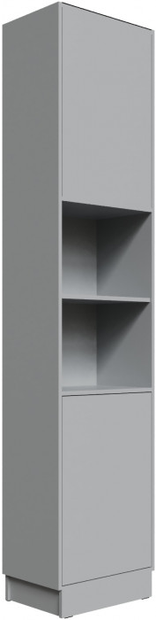 Шкаф Мадрид торцевой (0,35), Камень серый