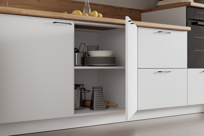 КГ Угловой 1500х2400 (без пм) Эмаль, Белый  Арника РМ в.2