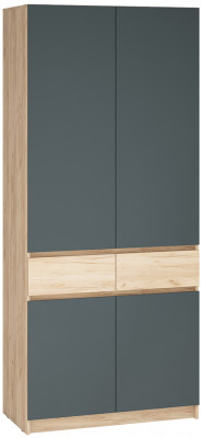 Шкаф распашной Стоуби ШК-1000 дуб крафт /графит