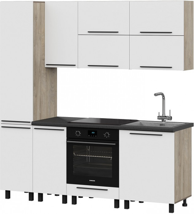 Кухня Этна 2.0 м. Комплект 2, софт вайт