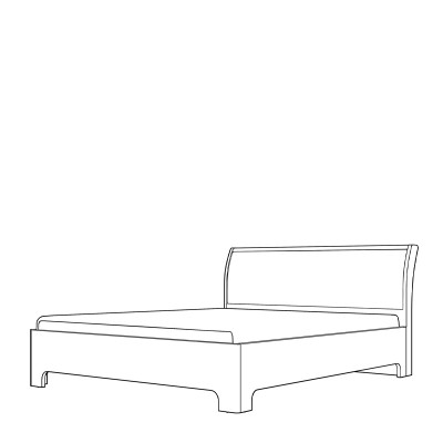 Кровать-3 900 экокожа Парма Нео