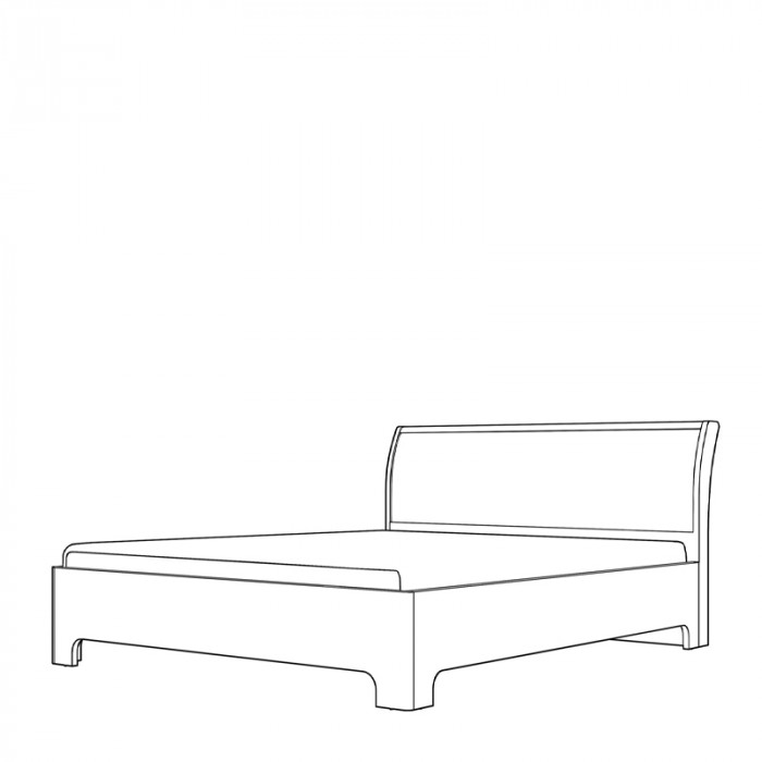 Кровать-3 900 экокожа Парма Нео