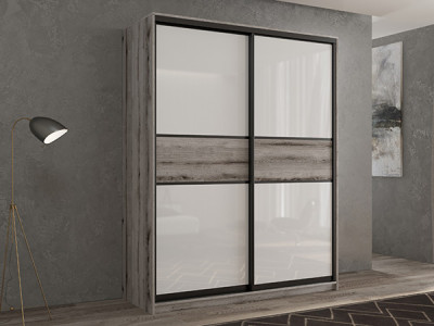 Шкаф-купе Кааппи 11 Эвок Окаменелый 100х60х230 см