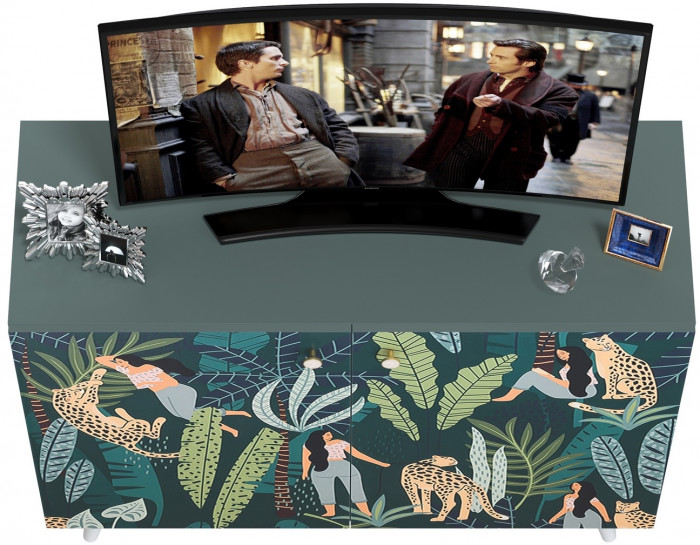 Либера Комод-тумба 16.230.01, пасифай/белый