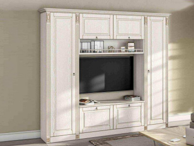 Гостиная Вероника-4 бодега светлый/ясень патина