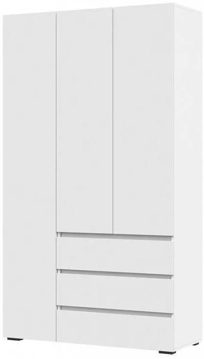 Хелен ШК 06 Шкаф 3х створчатый (1200х2080х460) белый/белый