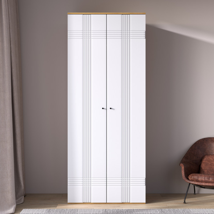 Шкаф распашной двухдверный Вега Саксония