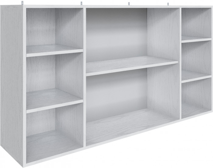 Полка навесная Мадрид ПН-2 (1,5) белый/ателье светлое