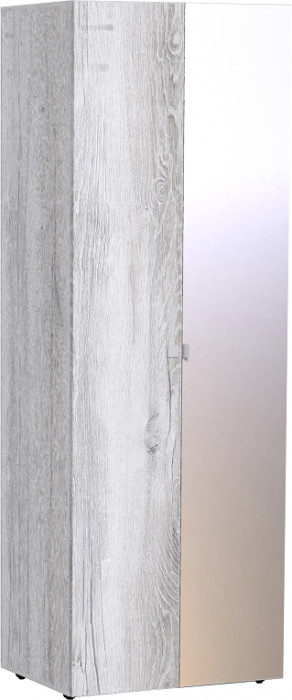 Шкаф для одежды с зеркалом Neo 54, дуб шавиниган