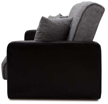 Диван Лондон 140 серый, пружинный блок Боннель