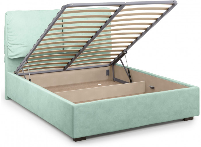 Кровать Trazimeno 180 с подъемным механизмом, Velutto 14