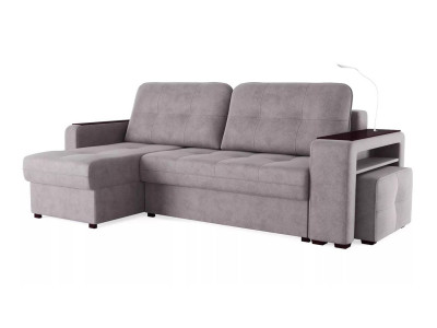 Диван угловой Smart 4 Б3-1Пф-2Т-Б4 Велюр Кашемир 890