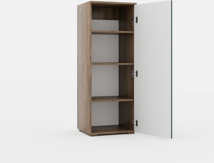 Модульная гостиная "Монреаль" - Дуб канзас/Зеленый матовый