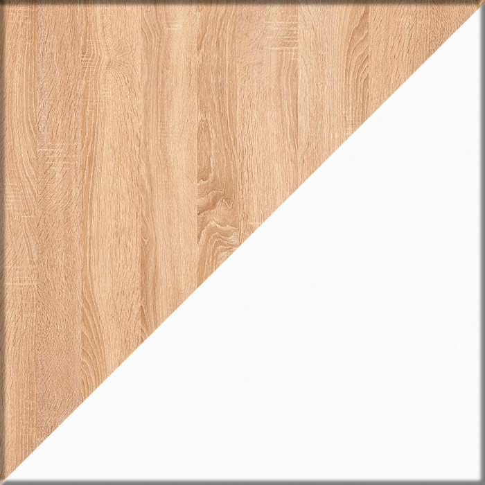 Стол компьютерный Комфорт 12.95N + кресло 103 серое, цвет дуб сонома/белый, ШхГхВ 162х60,3х180 см., НЕ универсальная сборка