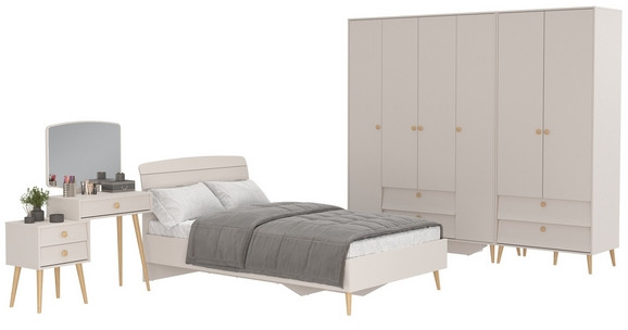 Афина Спальня 20-1200, кашемир серый