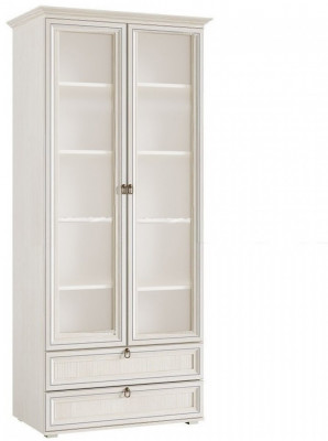 Престиж 2 Шкаф со стеклом, сандал светлый