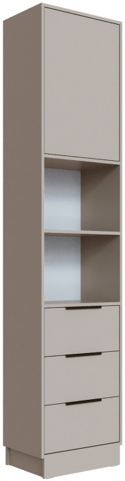 Шкаф Мадрид торцевой (0,35) с 3 ящ., Кашемир
