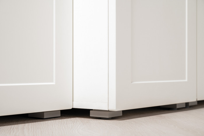 Остин Прихожая 23, белый шагрень/дуб крафт золотой